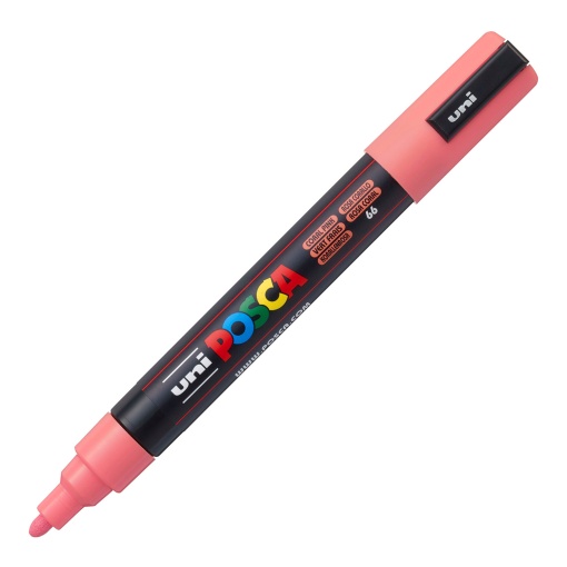 Marcador UNI Posca Pc-5m médio 1,8-2,5mm rosa 66