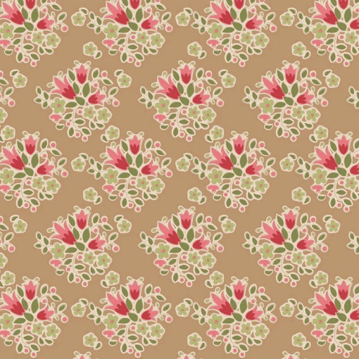Tecido TILDA Creating Memories Lulu Sand 1x1,10m