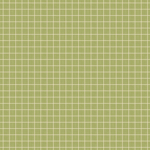 Tecido TILDA Creating Memories Plaid Pea Green 1x1,10m