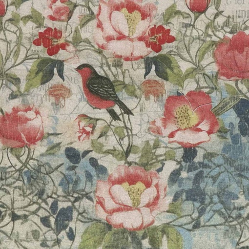 Tecido shabby chic flores 1x1,50m 4954