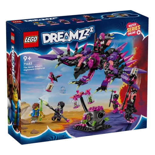 LEGO Dreamzzz Criaturas Assombrosas da Bruxa do Nunca 71483