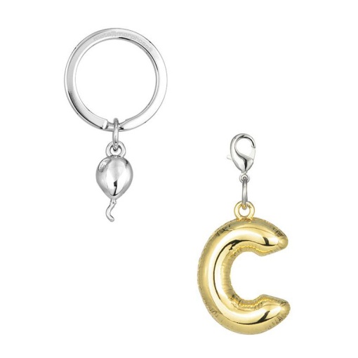 Porta-chaves Metamorphose letra "C"