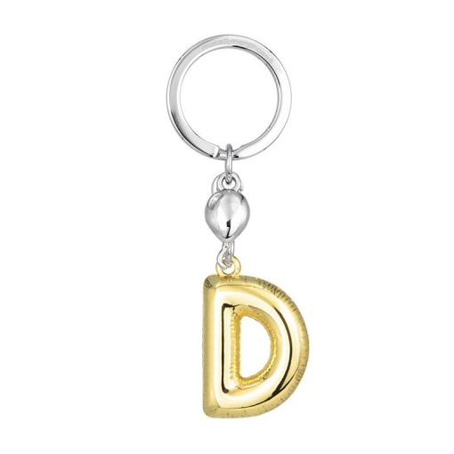 Porta-chaves Metamorphose letra "D"