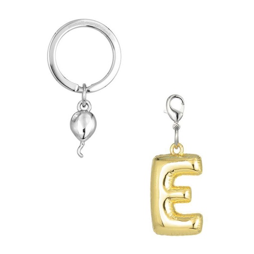 Porta-chaves Metamorphose letra "E"
