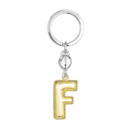 Porta-chaves Metamorphose letra "F"