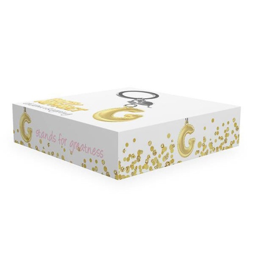 Porta-chaves Metamorphose letra "G"