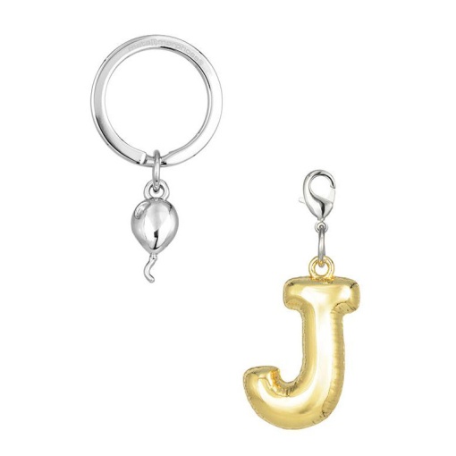 Porta-chaves Metamorphose letra "J"