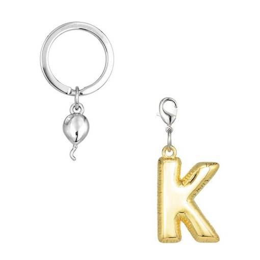 Porta-chaves Metamorphose letra "K"