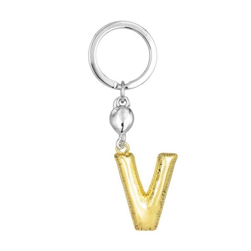 Porta-chaves Metamorphose letra "V"