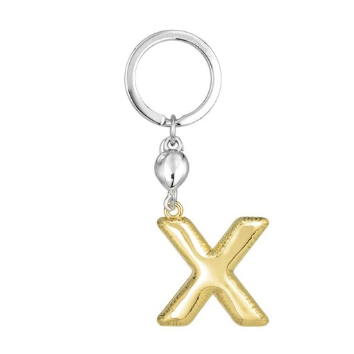 Porta-chaves Metamorphose letra "X"