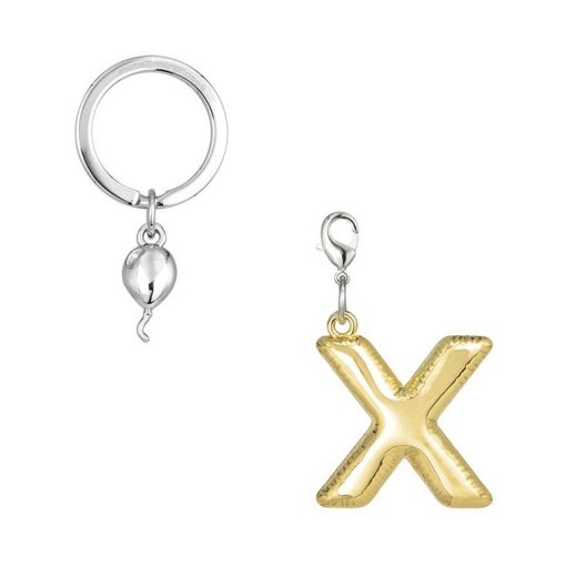 Porta-chaves Metamorphose letra "X"