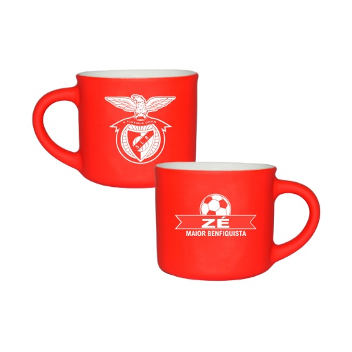 Chávena de Café Aveludada BENFICA 80ml "Zé"