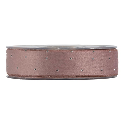 Fita de Tecido MP Xmas Diamonds 25mmx10m Rosa Velho 20