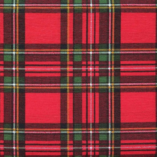 Tecido Loneta Advent Xadrez Vermelho/Verde 1x2,80m