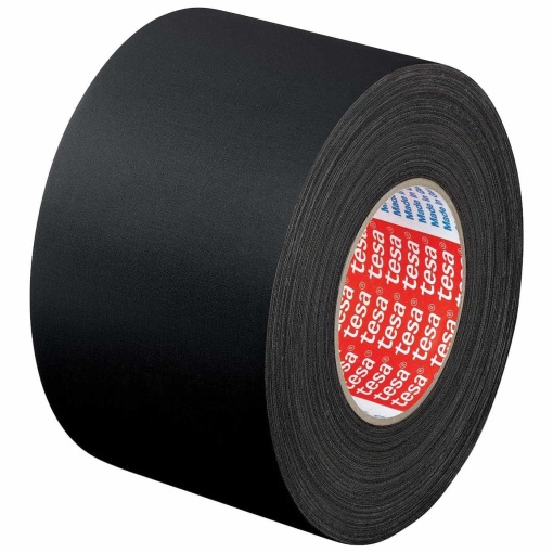 Fita adesiva em tecido TESABAND 50mx50mm preta 04651-00508