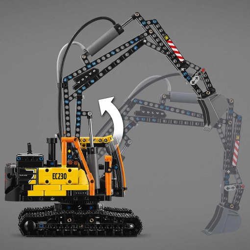 LEGO Technic Camião Volvo FMX e Escavadora Elétrica Ec230 42175