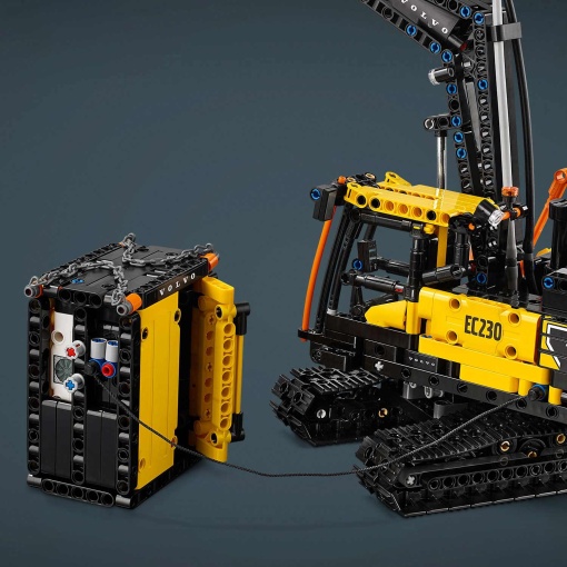 LEGO Technic Camião Volvo FMX e Escavadora Elétrica Ec230 42175