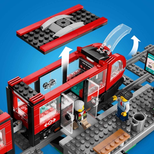 LEGO City Elétrico e Estação na Baixa 60423