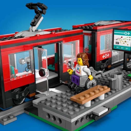 LEGO City Elétrico e Estação na Baixa 60423