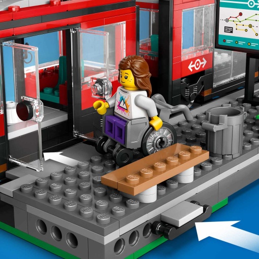 LEGO City Elétrico e Estação na Baixa 60423