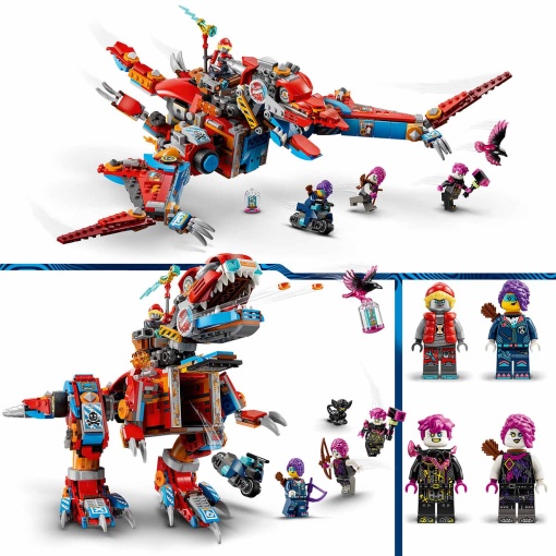 LEGO Dreamzzz Robô Dinossauro C-rex do Cooper 71484