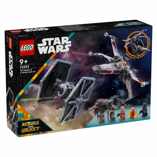 LEGO STAR Wars Combinação de Tie Fighter e X-wing 75393
