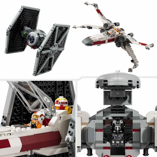 LEGO STAR Wars Combinação de Tie Fighter e X-wing 75393