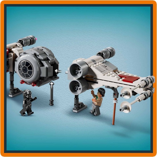 LEGO STAR Wars Combinação de Tie Fighter e X-wing 75393