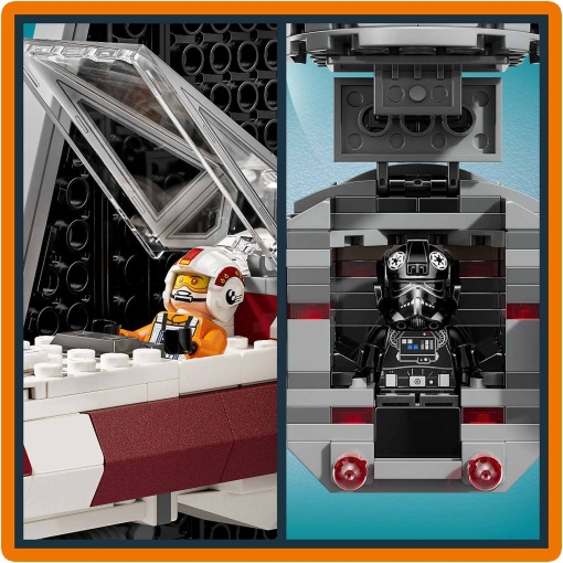 LEGO STAR Wars Combinação de Tie Fighter e X-wing 75393