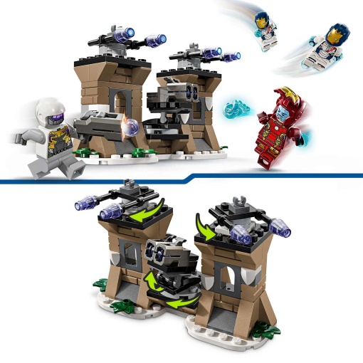 LEGO MARVEL Iron Man e Legião de Ferro Vs. Soldado da Hydra 76288