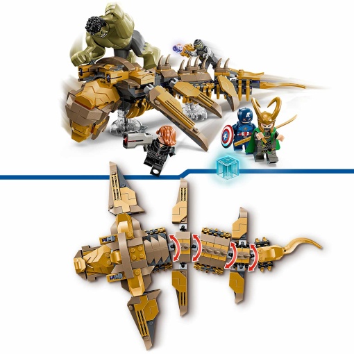 LEGO MARVEL Os Vingadores Vs. Leviathan 76290
