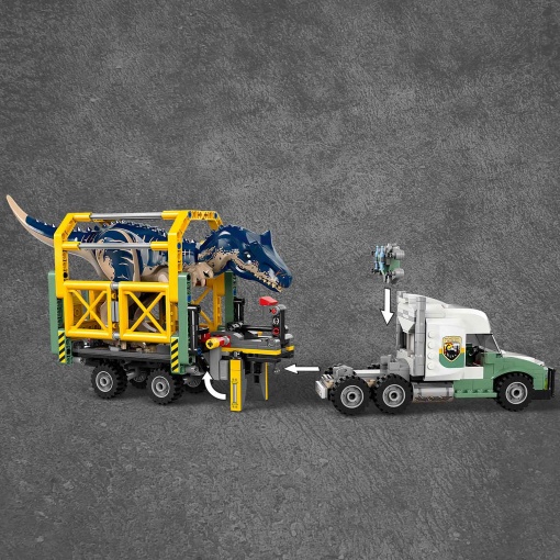 LEGO Jurassic World Missões de Dinossauros: Camião de Transporte de Alossauro 76966