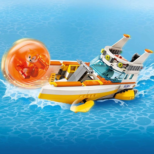 LEGO SONIC The Hedgehog Barco de Aventura de Tails 76997