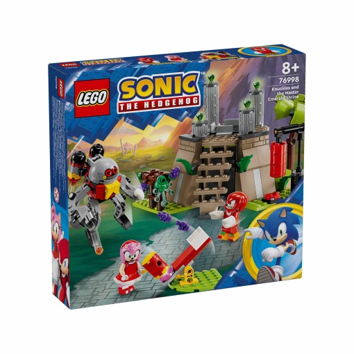 LEGO SONIC The Hedgehog Knuckles e O Santuário da Esmeralda Mestre 76998