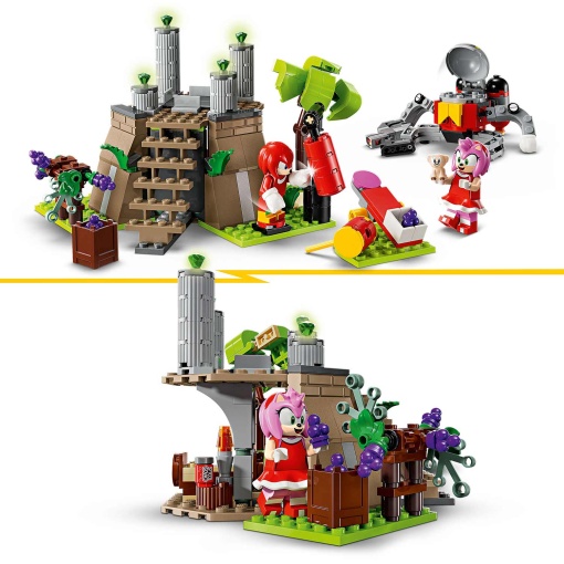 LEGO SONIC The Hedgehog Knuckles e O Santuário da Esmeralda Mestre 76998