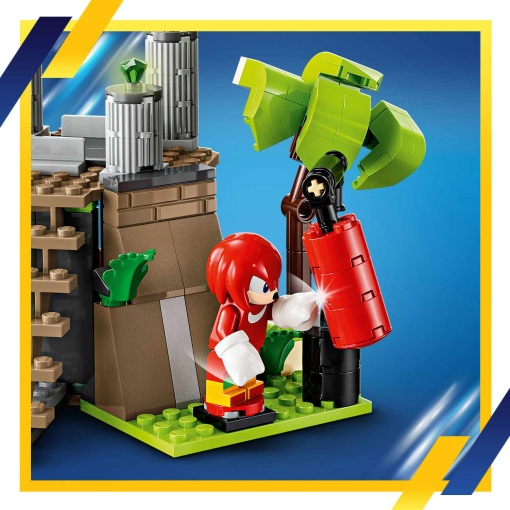 LEGO SONIC The Hedgehog Knuckles e O Santuário da Esmeralda Mestre 76998