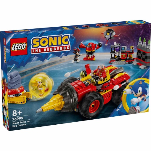LEGO SONIC The Hedgehog Super Sonic Vs. Egg Drillster 76999