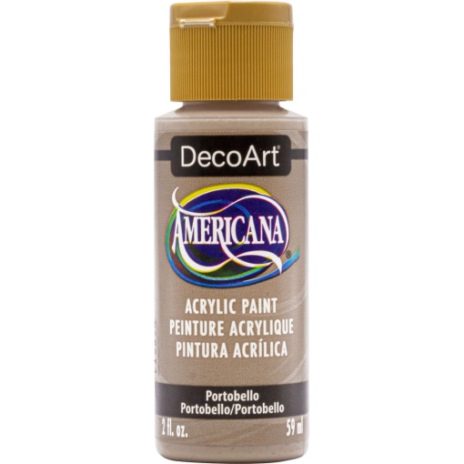 Tinta Acrílica DECOART Americana Castanho Portobello DA411-3 59ml