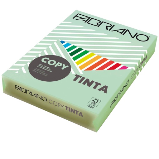 Papel Fotocópia Colorido A4 80g FABRIANO Copy Tinta Verde Aquamarine