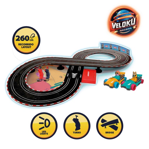 Pista de Carros Veloku Racers Deserto Corozamut