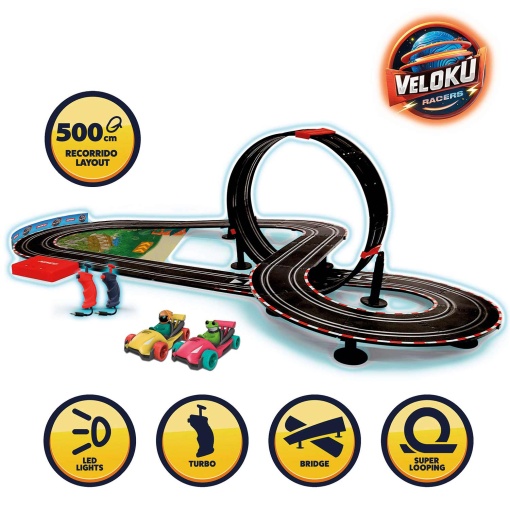 Pista de Carros Veloku Racers Selva Churun Meru