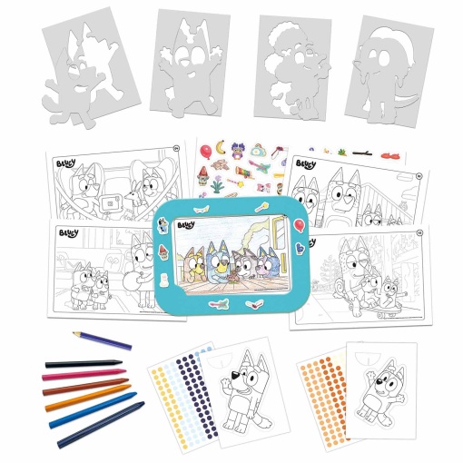 BLUEY CREATIVE Activity Set - 3 em 1 EDUCA