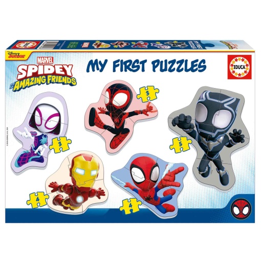 Puzzle EDUCA Baby 5x3-5 peças Spidey And His Amazing Friends