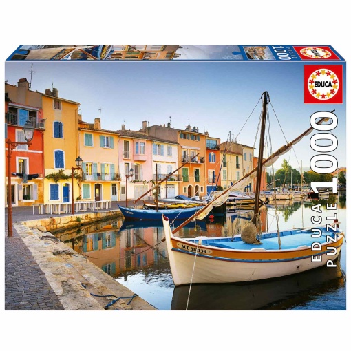 Puzzle EDUCA 1000 peças PORTO de Martigues, Provença
