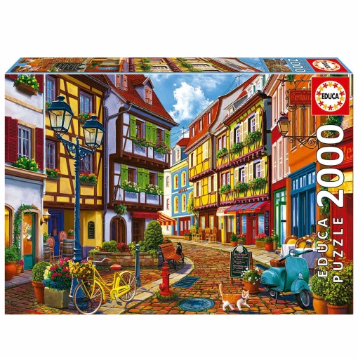 Puzzle EDUCA 2000 peças Estrada Radiante