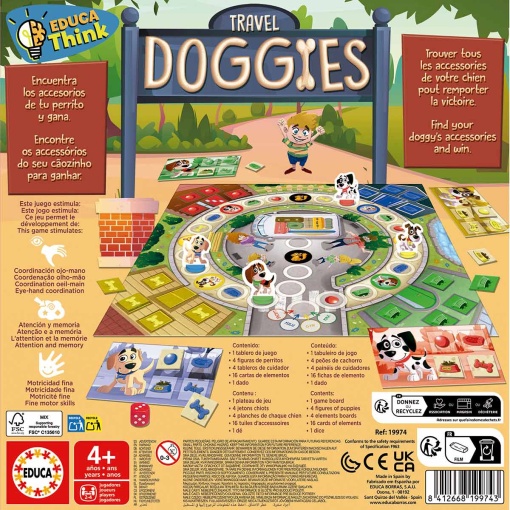 Travel Doggies EDUCA Think