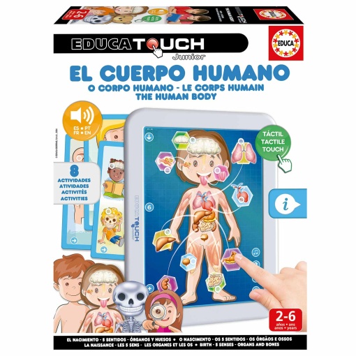 Descubro... O Corpo Humano EDUCA Touch Junior