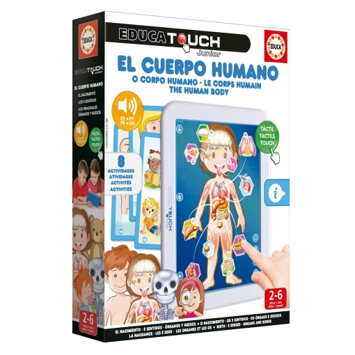 Descubro... O Corpo Humano EDUCA Touch Junior