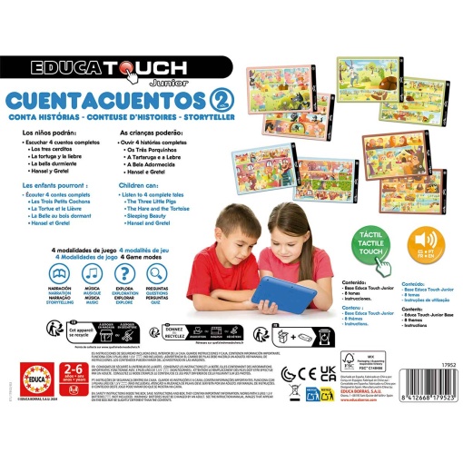 Era Uma Vez ... Conta Histórias 2 EDUCA Touch Junior