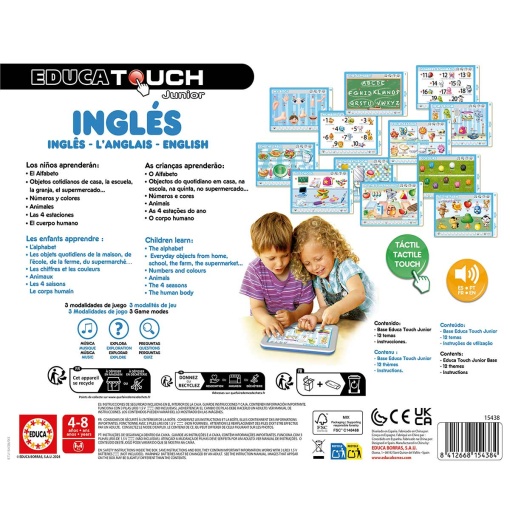 Aprendoà Inglês EDUCA Touch Junior